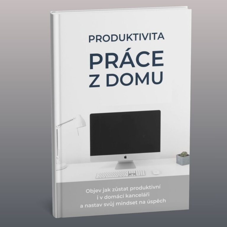 produktivita - práce z domu - ebook - náhled úspěšná online