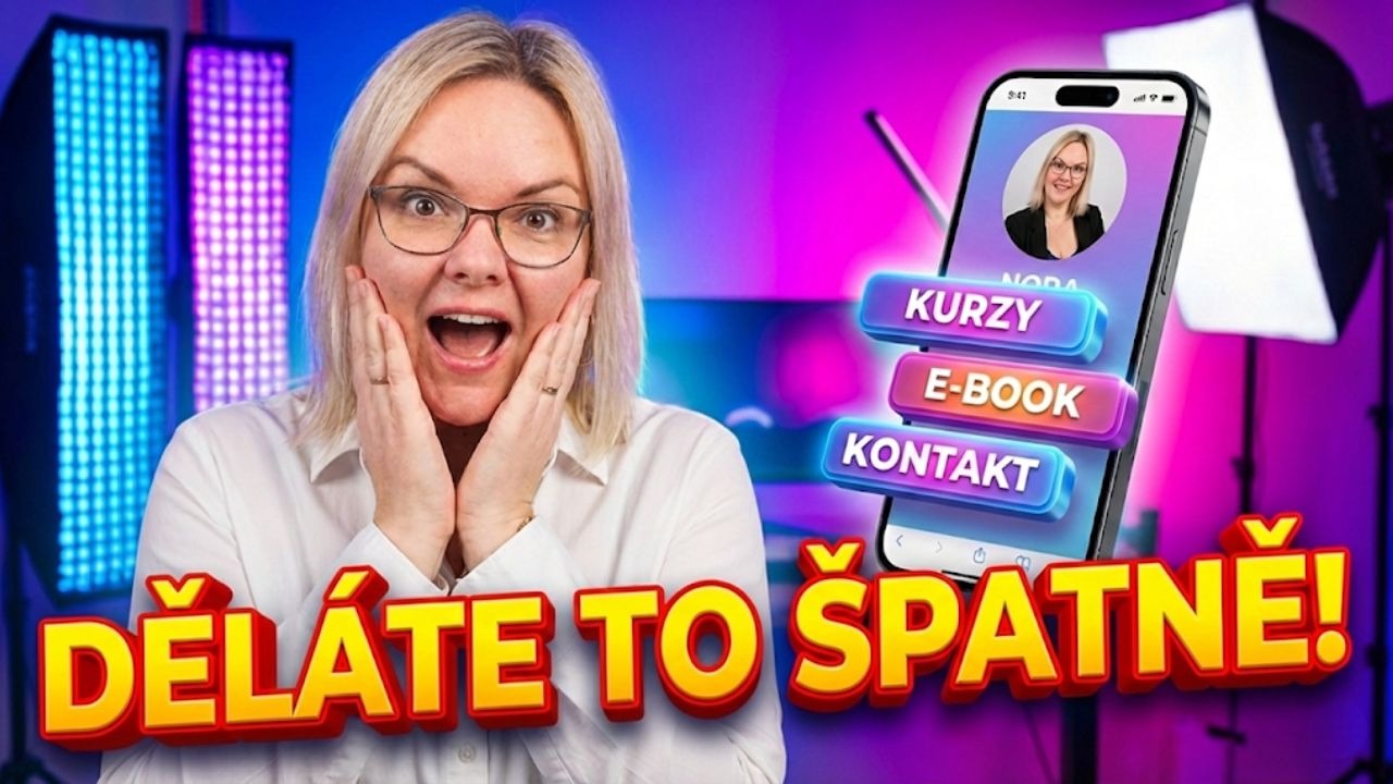 Workshop: Vlastní "Link in Bio" jako Linktree - Úspěšná Online